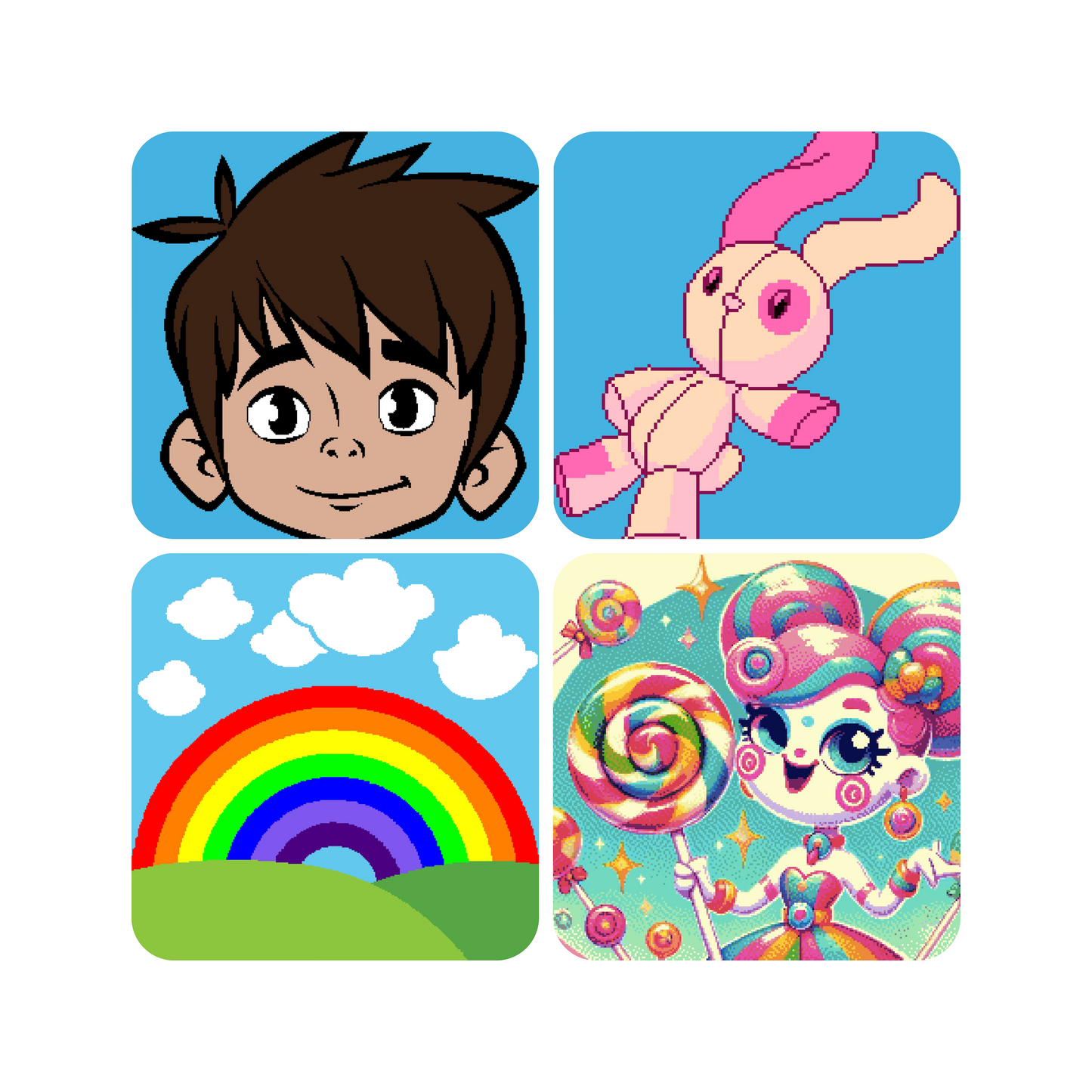 Pixel art pack various