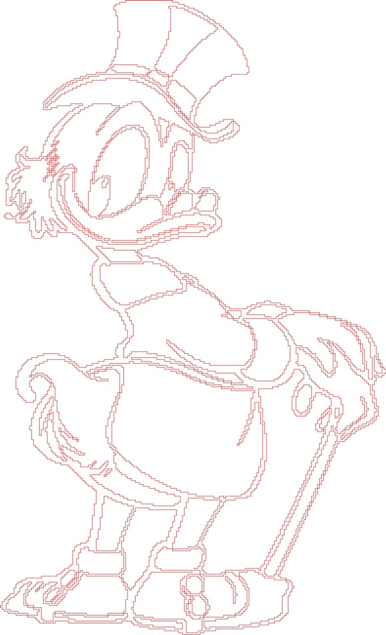 Scrooge McDuck Pixel Art