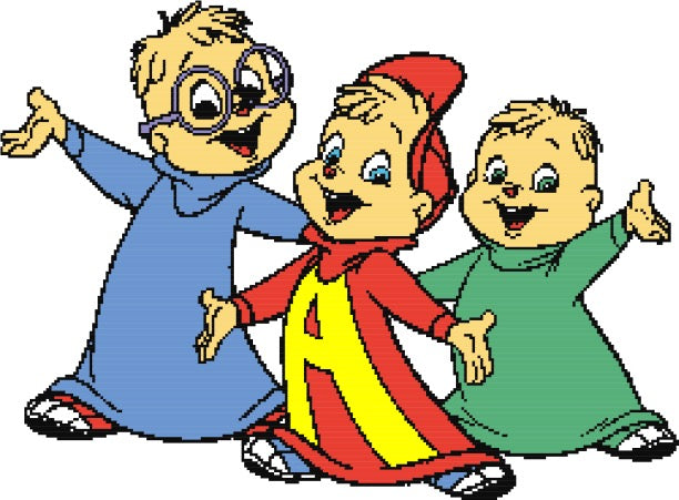 Alvin & the Chipmunks Pixel Art