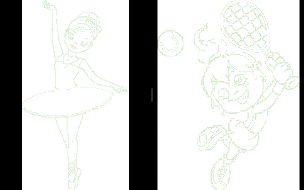 Graceful Ballerina & Tennis Star