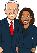 Joe Biden & Kamala Harris png
