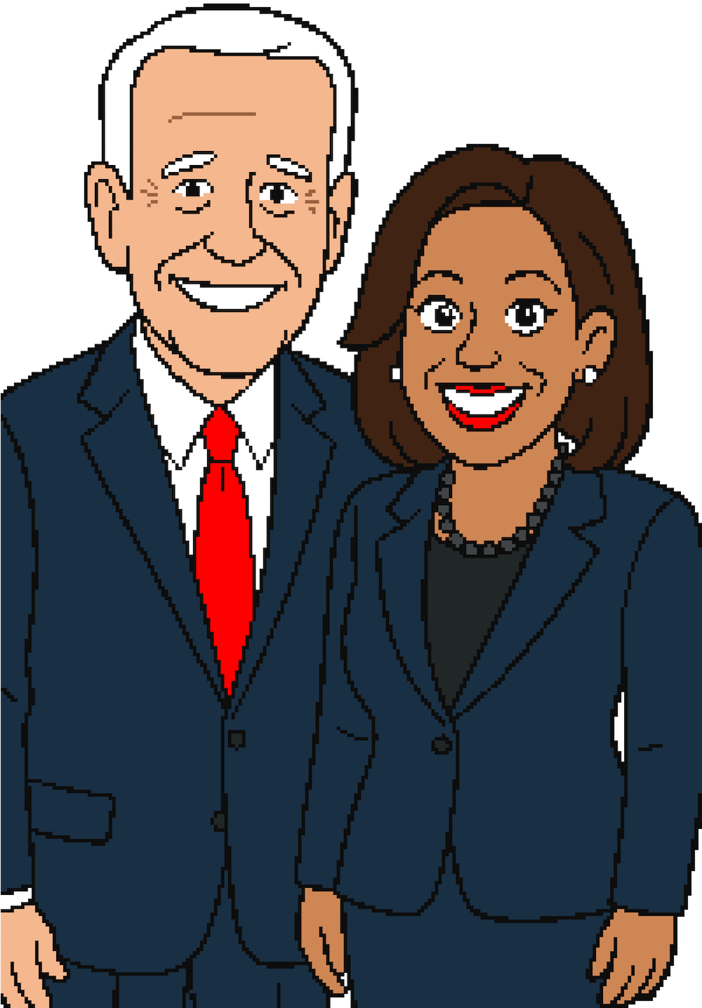 Joe Biden & Kamala Harris png