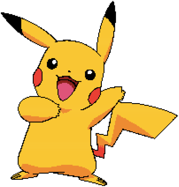 Pikachu Pixel Art