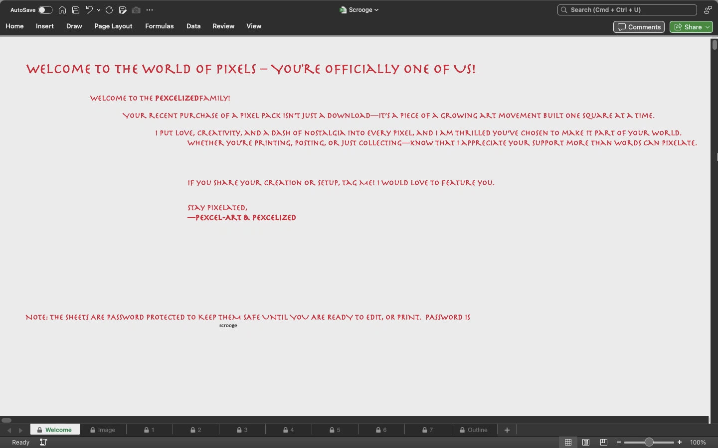 Scrooge McDuck Pixel Art