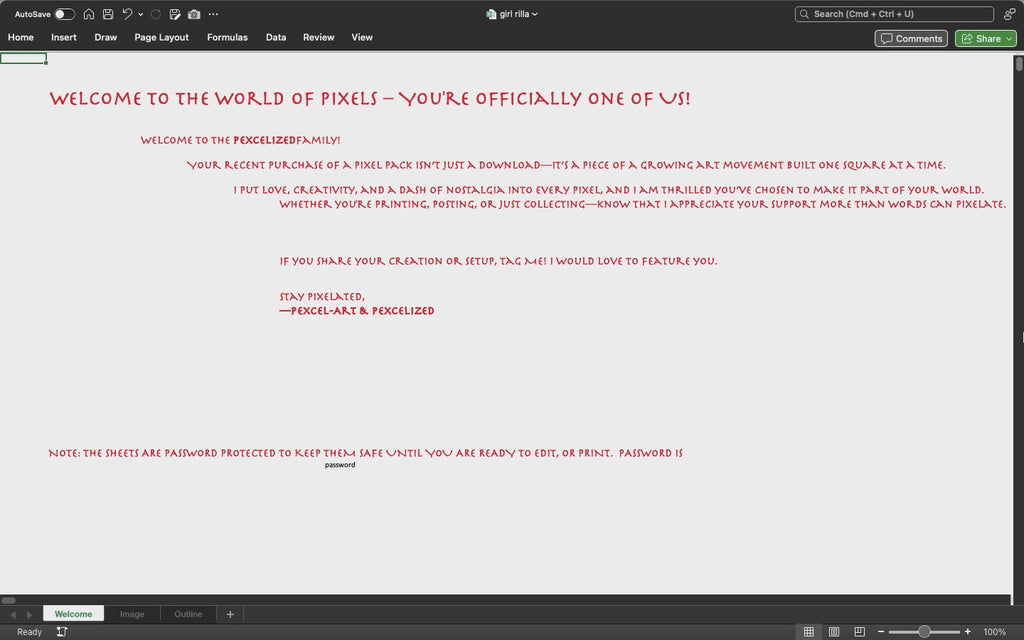 Party Animal pixel art