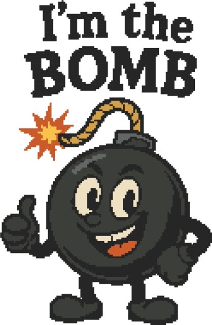 I'm the bomb Pixel art