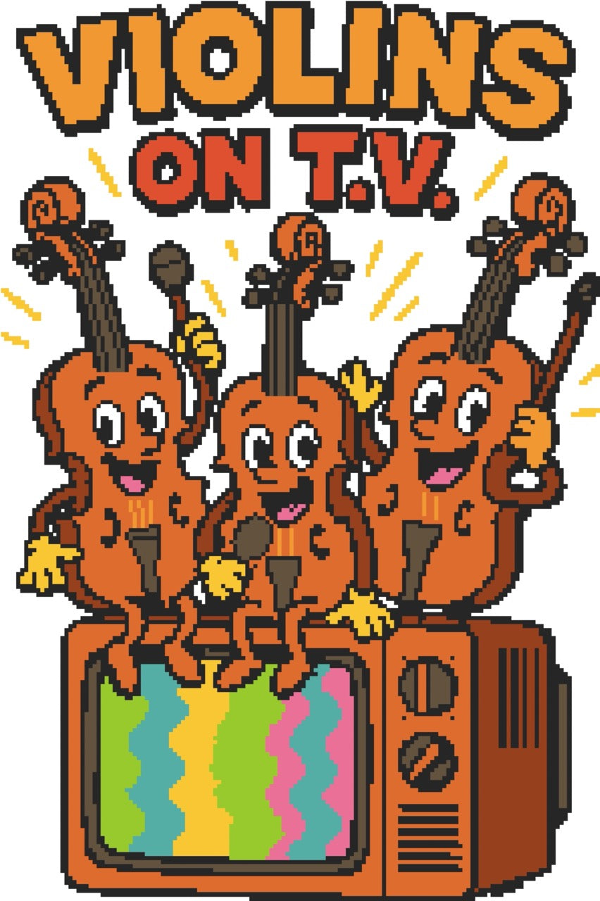 Violins on T.V.