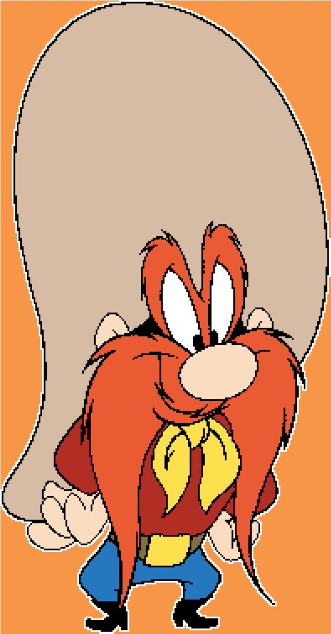 Yosemite Sam Pixel art