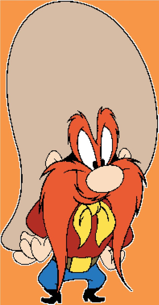 Yosemite Sam Pixel art